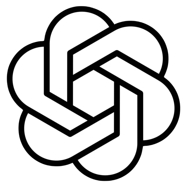 OpenAI (GPT-4, DALL-E, Whisper) logo